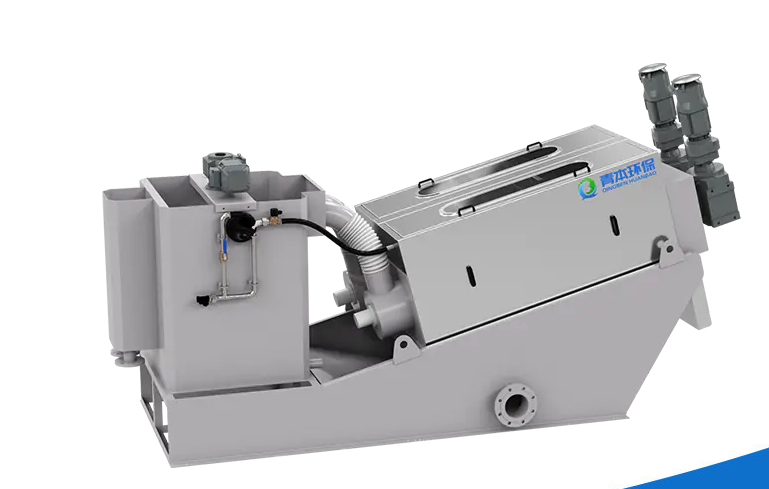 Čo je to stroj na odvodnenie kalu skrutky?